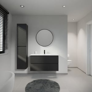 Linie Lado meuble salle de bains avec lavabo Baro