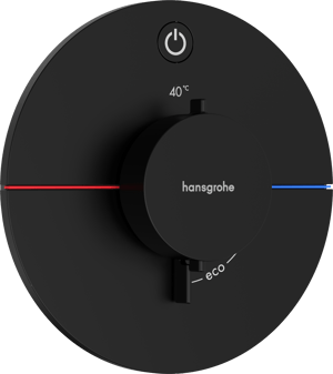 Hansgrohe Showerselect Comfort S Unterputz-Duschthermostat Schwarz matt