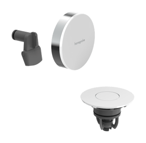 Hansgrohe Exafill set de finition garniture de remplissage, vidage et trop-plein baignoire Chrome Brillant