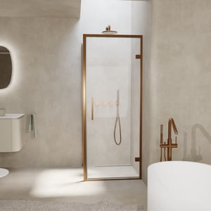 Balmani Senses Design Eckdusche mit Drehtür