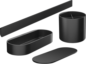Hansgrohe WallStoris Set de salle de bain noir mat