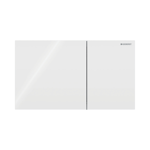 Sigma70 plaque de déclenchement carrée, blanc brillant pour Sigma UP320 ou UP720 bâti-support