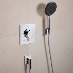 Hansgrohe Ecostat Comfort E thermostatische inbouw douchekraan, inbouwelement niet inbegrepen