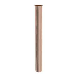 Santeg Draintube rallonge à collet siphon lave-mains Ø 32 mm 30 cm Or rose brossé