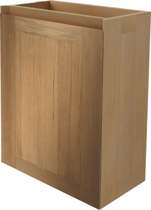 Balmani Mitra meuble lave-mains suspendu 42 x 21 cm teck