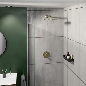 Blaufoss Smartbox thermostat de douche encastré, élément encastré inclus