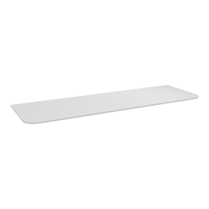 Storke Tavola Soft tablette simple ou double solid surface blanc mat 140 x 46 cm