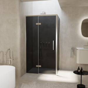 Balmani Senses Design douche en coin avec porte pivotante