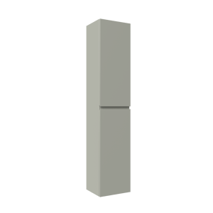 Linie Lado zwevende badkamerkast greige 35 x 30 x 170 cm