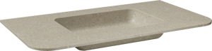Balmani Moon plan simple Macchiato Terrazzo 100 x 55 cm