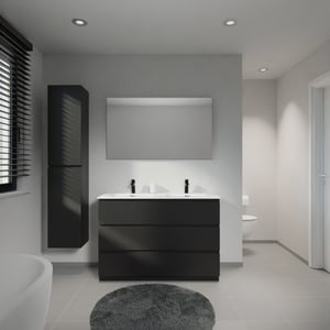 Linie Lado meuble salle de bains avec lavabo Baro