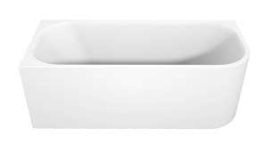 Luca Varess Mezzo 2-Personen-Eckbadewanne: rechts, 170 x 75 cm, Acryl, Weiß matt