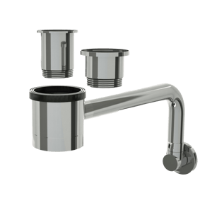 Santeg Styledrain UN/UP-X chrome 5/4"- 32 mm