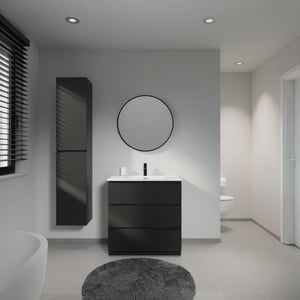 Linie Lado meuble salle de bains avec lavabo Baro