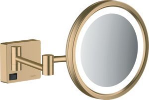 Hansgrohe AddStoris Kosmetikspiegel mit Vergrößerung Brushed Bronze