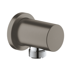 Grohe Rainshower Round doucheslangaansluiting 1/2" brushed hard graphite