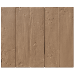 Carruzo Barrio keramische Wandfliesen 32 Stück, 6x25cm Ambar