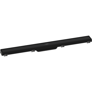 Hansgrohe RainDrain Match douchegoot afwerkset 80cm Mat Zwart