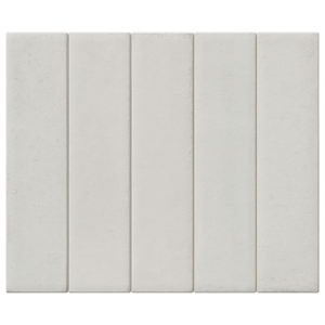 Carruzo Volcan keramische Wandfliesen 32 Stück, 6x25cm Perla