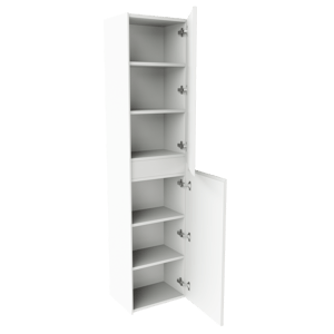 Storke Edge zwevende badkamerkast Glanzend Wit 40 x 30 x 170 cm