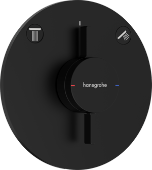 Hansgrohe DuoTurn S inbouw mengkraan mat zwart