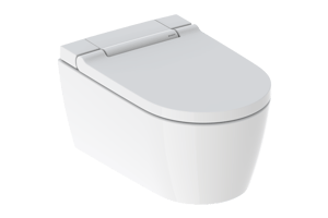 Geberit Aquaclean Sela WC Japonais Blanc Brillant bride de rinçage fine