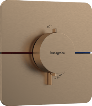 Hansgrohe Showerselect Comfort Q inbouw thermostaat Brushed Bronze