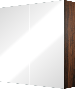 Linie Montro armoire de toilette 80 x 75 cm noyer