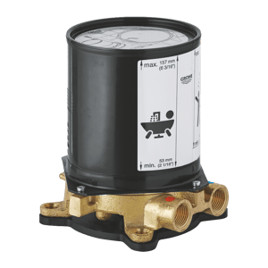 Grohe Lineare corps d'encastrement robinet de baignoire îlot