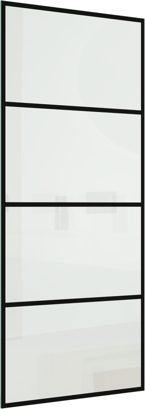 Linie Walk-In douchewand Stripes 85 x 200 cm