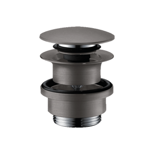Hansgrohe Ablaufventil Waschtisch, verriegelbar, Brushed Black Chrome