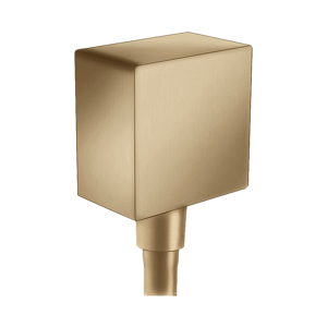 Hansgrohe FixFit Square coude de raccordement 1/2" Brushed Bronze