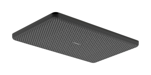 Hansgrohe Raindance Alive Q Tête de douche rectangulaire, 1 jet, 21/34cm Brushed Black Chrome