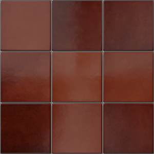 Carruzo Medina keramische Wandfliesen 45 Stück, 10x10cm Arcilla