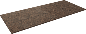 Balmani Stretto enkel of dubbel tablet Dark Emperador marmer 135 x 55 cm