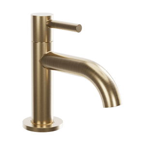 Blaufoss Multa robinet de lave-mains standard Brushed Champagne Gold