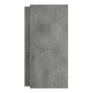 Luca Varess Groovy douchewandbekleding set 2 x 120x260 cm, SPC, Colorado Grey