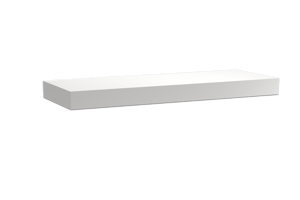 Balmani Dominus Einzel- oder Doppelwaschtischplatte, Solid Surface matt, 150 x 55 cm