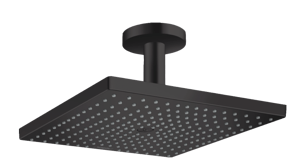 Hansgrohe Raindance E300 vierkant regendouchekop Ø30cm mat zwart