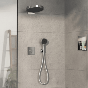 Hansgrohe ShowerSelect Comfort E thermostatische inbouw douchekraan, exclusief inbouwelement