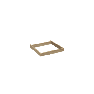 Balmani Lucida socle pour colonne salle de bains chêne brut 45 x 33 cm