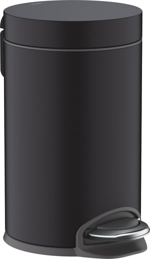 Hansgrohe AddStoris Poubelle noir mat