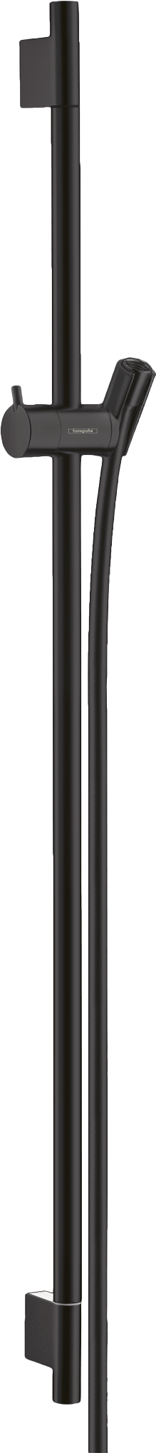 Hansgrohe Unica S Puro barre de douche noir mat