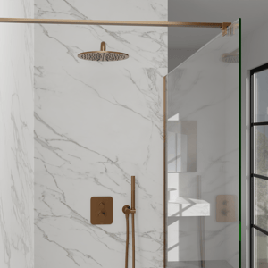 Blaufoss Smartbox thermostat de douche encastré, élément encastré inclus