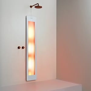Sunshower One L Infrarot Unterputz white