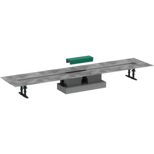 Hansgrohe uBox Standard Installationset für Duschrinne 120cm Für Raindrain Match ou Rock