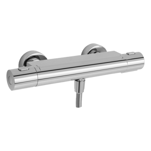 Blaufoss Neringa robinet de douche robinet thermostatique Chrome Brillant