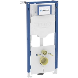 Geberit Duofix bâti-support avec Sigma UP320 réservoir de chasse encastré, tapis d'isolation et adaptateur 110-90