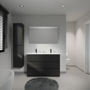 Linie Lado meuble salle de bains avec lavabo Vano
