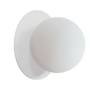 Balmani Pelota Disc medium LED Luminaire 16 cm blanc